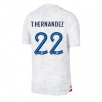 Camisa de time de futebol França Theo Hernandez #22 Replicas 2º Equipamento Mundo 2022 Manga Curta